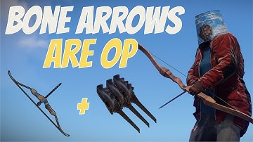 Bone Arrows Are OP - Rust Solo Gameplay