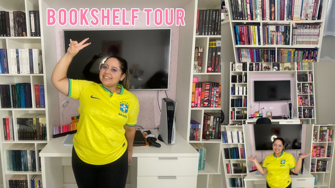 BOOKSHELF TOUR | CONHEÇA TODOS OS MEUS LIVROS