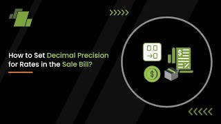 How to Set Decimal Precision for Rates in the Sale Bill ?