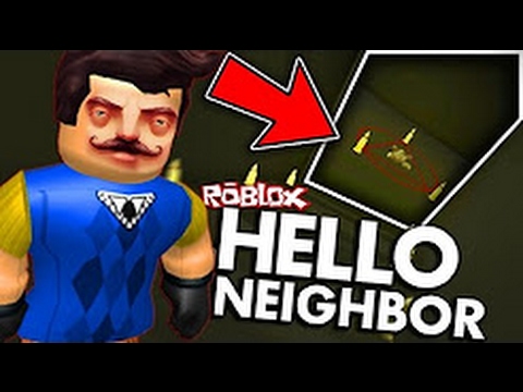 Denis plays roblox hello neighbor