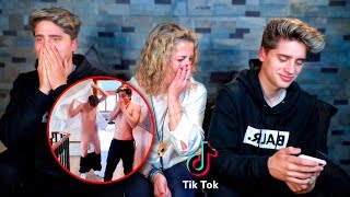 MOM REACTS TO OUR PRIVATE TIK TOKS by Martinez Twins 528,897 views 4 years ago 14 minutes, 4 seconds