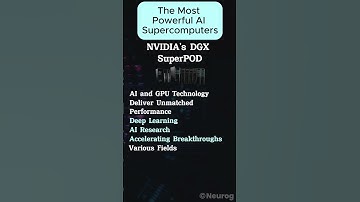 The Most Powerful AI Supercomputers