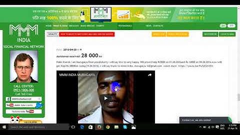 What is MMM INDIA   Register   Provide Help   Part  1