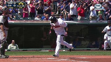 CWS@CLE: Reynolds opens scoring with RBI single