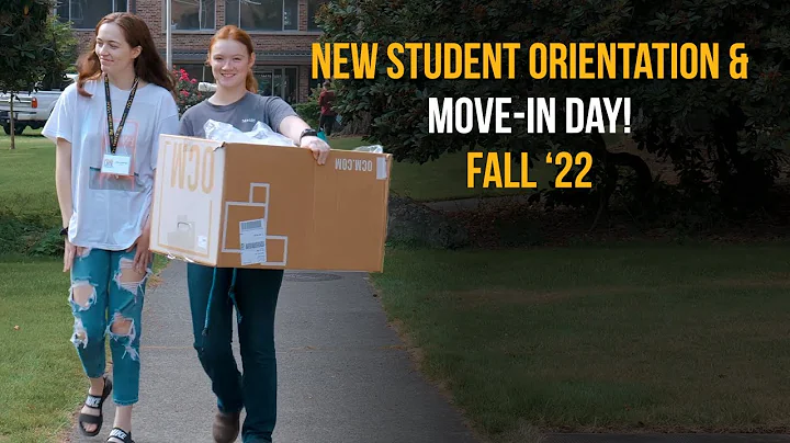New Student Orientation & Move in day Fall '22