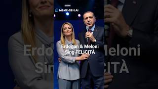 Erdogan & Meloni Singing Felicità 🎤 World Leaders’ Reactions Are Priceless 😂