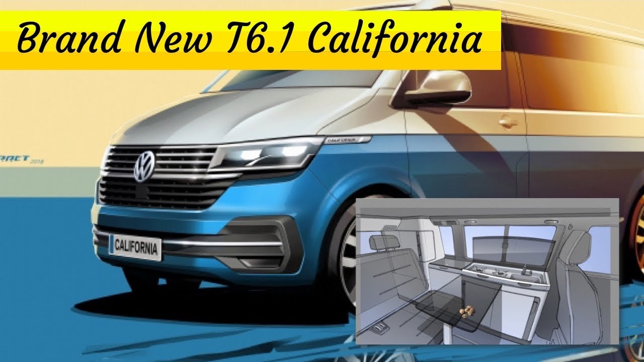 Introducing the Brand New VW T6.1 California 