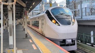 E657系0番台.K-05編成が特急.ときわ.52号.品川行きとして新橋駅.1番線を通過するシーン‼️