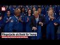 Artemis II: Trump ehrt Astronauten mit höchster Raumfahrt-Medaille