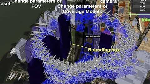 3D Spatial Coverage Visualization of Aerial Images: Demo Video