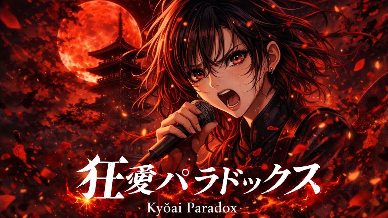 狂愛パラドックス｜和風×ダークポップ “狂うほど愛してしまう”(オリジナル曲)