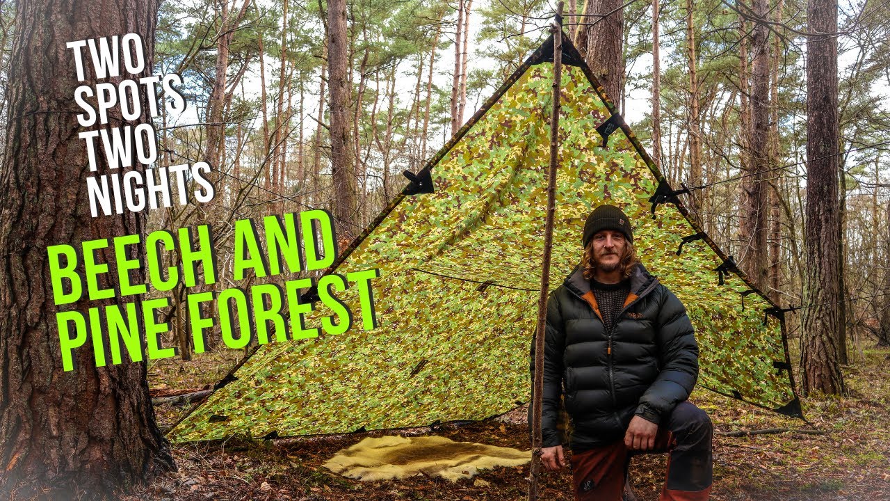 Дикий кемпинг в Великобритании под градом и дождём! 2 ночи занятий в лесу с мистером Уайлдом Уэль...