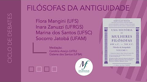 Filósofas da Antiguidade: Ciclo de Debates