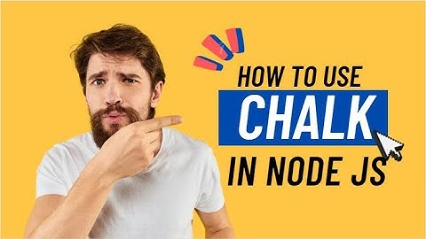 Chalk import Core Module Node JS || Mr Programmer