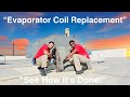 Exclusive Insight: Full Rooftop Evaporator Coil Replacement from Start to Finish!