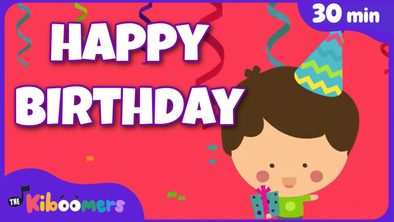 Happy Birthday To You & More Fun Dance Party Songs for Kids | 30+ mins | The Kiboomers Happy Birthday To You & More Fun Dance Party Songs for Kids | 30+ mins | The Kiboomers