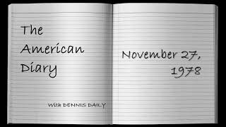 THE AMERICAN DIARY for November 27
