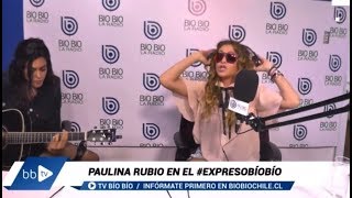 Paulina Rubio - Entrevista y Acústico en Radio Bio Chile (2018)