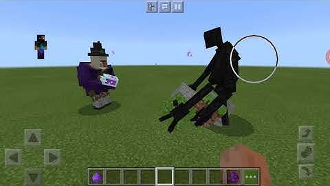 Chinese Mutant witch VS Chinese mutant enderman !!! | Mob battle |