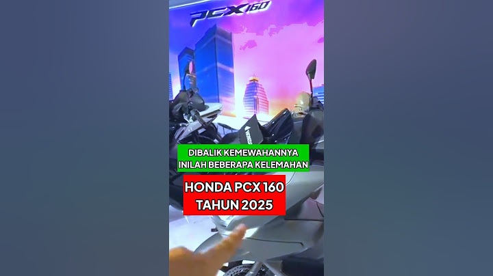 DIBALIK KEMEGAHANNYA❗Inilah Beberapa Kelemahan Honda PCX 160 2025 #pcx160 #kelemahanpcx160 #pcx2025