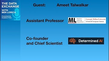 Data Exchange Podcast (Episode 32):  Ameet Talwalkar
