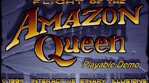 Flight of the Amazon Queen PC Demo