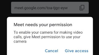 [ANDROID]Block camera in google meet?New method 2021