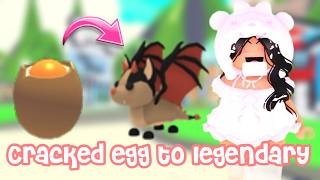 CRACKED EGG TO LEGENDARY PET CHALLENGE *WITH MY SISTER* In Adopt Me! (Roblox)