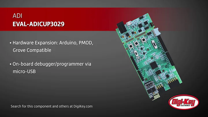 Analog Devices EVAL-ADICUP3029 | Digi-Key Daily
