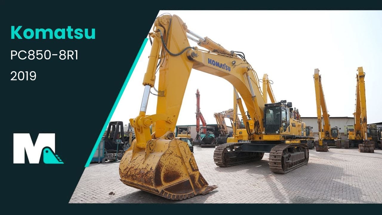 Komatsu PC850-8R1 Track Excavator | 2019