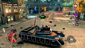 Saints Row: The Third - Tank Gameplay