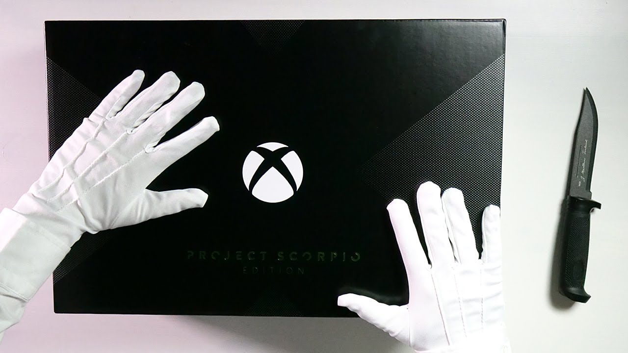 xbox one scorpio  2022 New  Xbox One X Project Scorpio Edition Unboxing + Gameplay