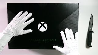 Xbox One X Project Scorpio Edition Unboxing + Gameplay