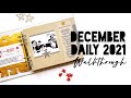 December Daily 2021 Completed Album Flipthrough