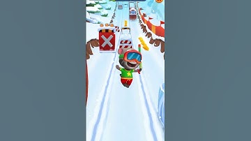 Talking Tom Gold Run Super Fast Running - Funny Race Android iOS Gameplay #shorts