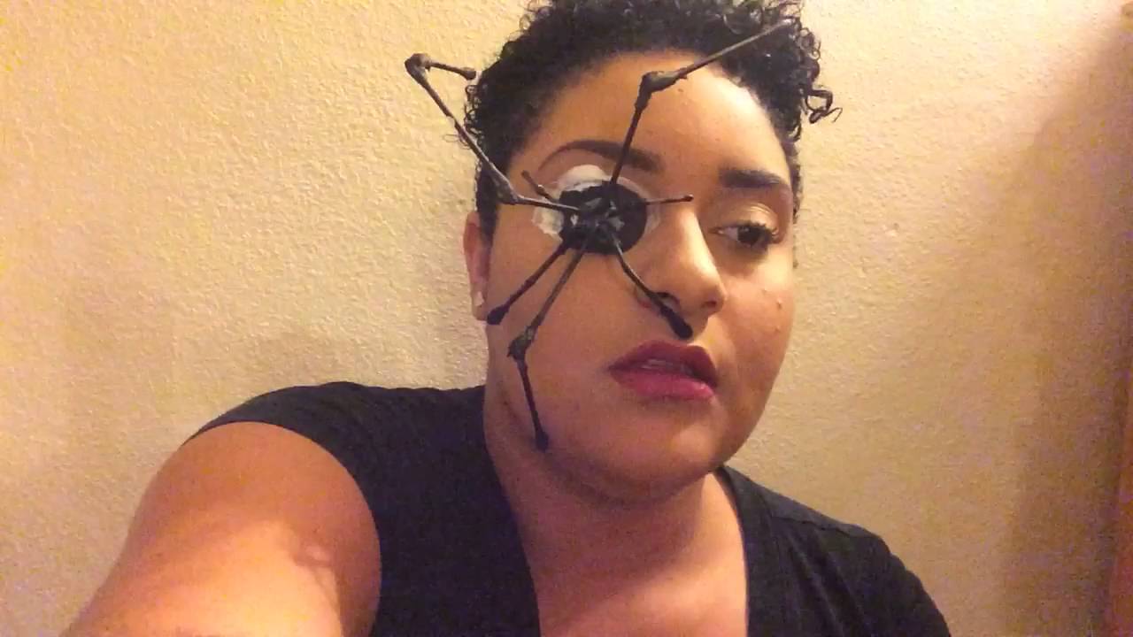 Arachnophobia The Fear Of Spiders Makeup Tutorial DIY Spider Prop
