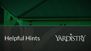 12 x 20 Wood Gazebo - Helpful Hints