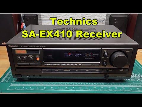Technics SA-EX410 AV Control Stereo Receiver 120 Watts Per Channel from