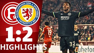 Fortuna Düsseldorf vs. Eintracht Braunschweig | 1:2 | Highlights | 2. Bundesliga, Matchday 9, 202...
