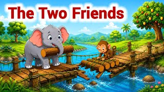The Two Friends | Moral Story for Kids | Kids Story in English | Moral Stories in English