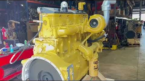 How to Rebuild a Caterpillar 3406B Diesel Engine and test run on the ground. 425HP @JJRebuilders