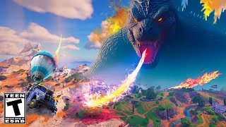 Por fin!!! GODZILLA evento en FORTNITE?