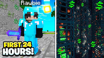 OUR *INSANE* FIRST 24 HOURS OF THE MAP! | Minecraft Factions | TheArchon Onyx [1]