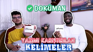 KELİMEYİ DOĞRU YAZAN KAZANIR | Yazılışlarına Çok Şaşıracaksınız!