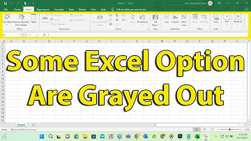 How to Fix Some Excel Options are Grayed Out (inactive) 2023