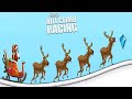 Hill Climb Racing🎅SANTA CLAUS &amp; REINDEER - Sleigh Vehicle Unlocked Fully Upgraded Artic Map Gameplay