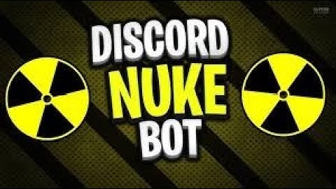 How To Make A Discord Nuke Bot (2022!)