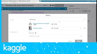 Kaggle Live-Coding: How to come up with unique ideas for projects | Kaggle