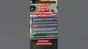 Dji Air3 Vision Sensor Calibration error Removal #air3visionsensor #mini4provisionsensor #djidrone