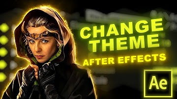 Customize After Effects Theme/UI Color